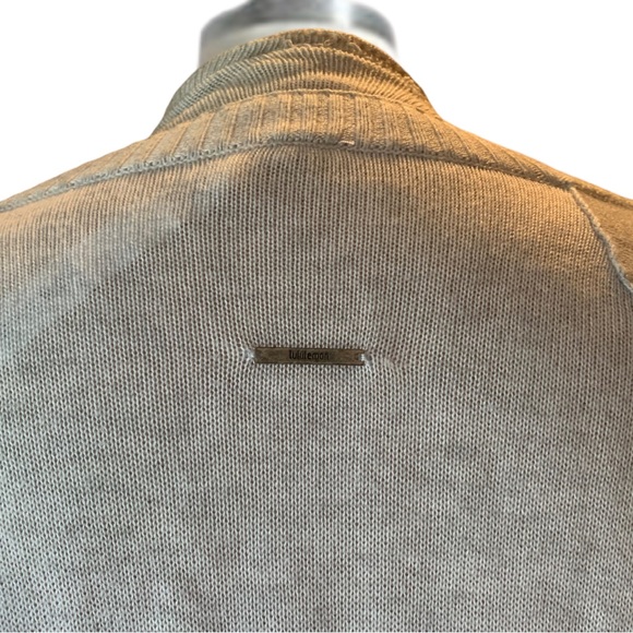 Lululemon Waterfall Open Front Cardigan Size 6 in Light Heather Grey - Picture 6 of 10